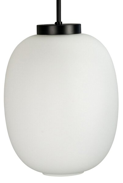 Lampada a sospensione Dyberg Larsen, DL39, dimmerabile, Bianco, Soggiorno, Vetro