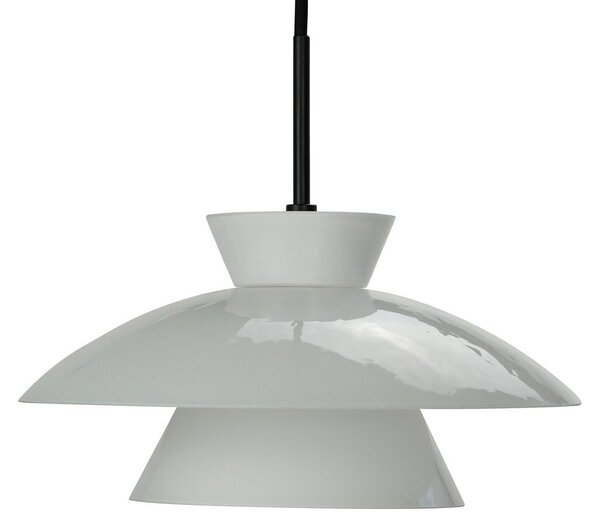 Lampada a sospensione Dyberg Larsen, Valby, dimmerabile, Bianco, Soggiorno, Vetro, Scandinavo