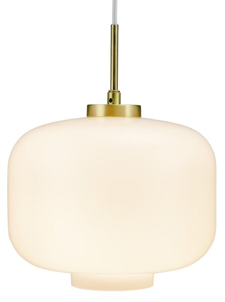 Lampada a sospensione Dyberg Larsen, Arp, dimmerabile, Dorato / Ottone, Soggiorno, Vetro, Design