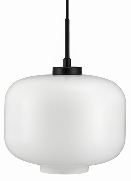 Lampada a sospensione Dyberg Larsen, Arp, dimmerabile, Bianco, Soggiorno, Vetro, Scandinavo