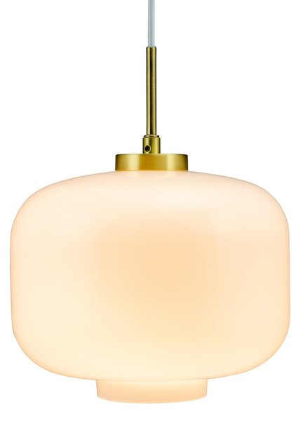 Lampada a sospensione Dyberg Larsen, Arp, dimmerabile, Bianco, Soggiorno, Vetro, Scandinavo