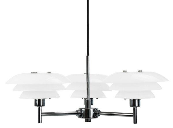 Lampadari Dyberg Larsen, DL20, dimmerabile, Metallizzato, Soggiorno, Metallo, Design