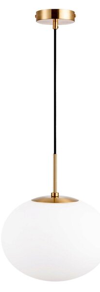 Lampada a sospensione Dyberg Larsen, Princess, dimmerabile, Bianco, Soggiorno, Vetro, Design