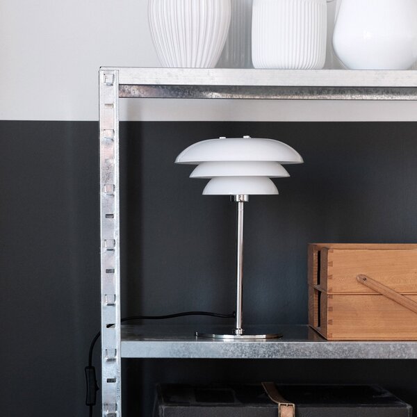 Lampade da tavolo Dyberg Larsen, DL20, Bianco, Soggiorno, Metallo, Scandinavo
