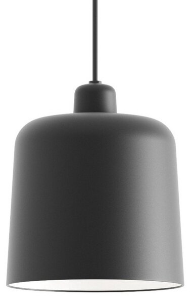 Lampada a sospensione Luceplan, Zile, dimmerabile, Nero, Soggiorno, Plastica, Design