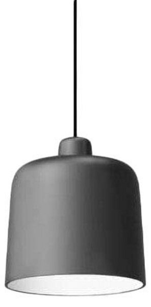 Lampada a sospensione Luceplan, Zile, dimmerabile, Nero, Soggiorno, Plastica, Design