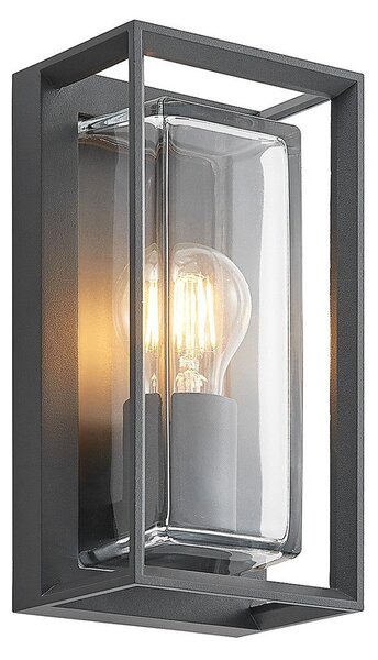 Lampade da esterno Arcchio, Ismera, dimmerabile, Nero, Terrazza, Alluminio, Moderno