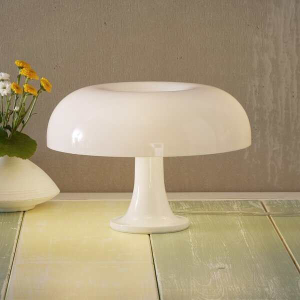 Lampade da tavolo Artemide, Nessino, Bianco, Soggiorno, Plastica, Design