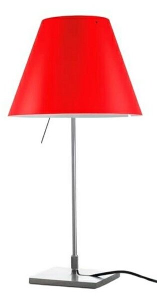 Lampade da tavolo Luceplan, Rosso, Soggiorno, Alluminio