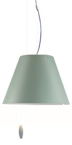 Lampada a sospensione Luceplan, Verde, Soggiorno, Plastica