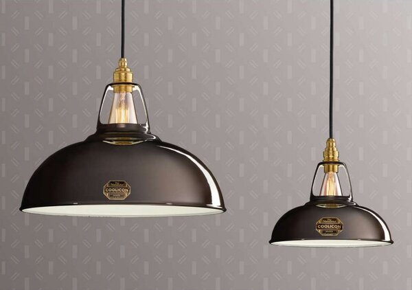 Lampada a sospensione Coolicon, Marrone / Ruggine, Soggiorno, Metallo, Design