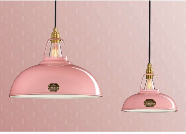 Lampada a sospensione Coolicon, Rosa / Rosé, Soggiorno, Metallo, Design