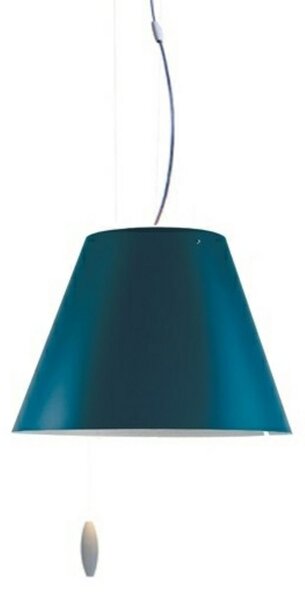 Lampada a sospensione Luceplan, Blu, Sala da pranzo, Plastica