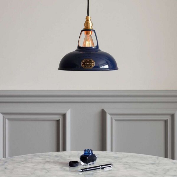 Lampada a sospensione Coolicon, Blu, Soggiorno, Metallo, Design