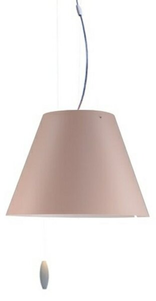 Lampada a sospensione Luceplan, Rosa / Rosé, Sala da pranzo, Plastica