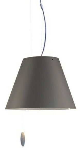 Lampada a sospensione Luceplan, Grigio, Sala da pranzo, Plastica