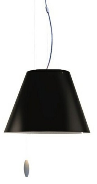Costanzina Lampada a Sospensione Liquorice Black - Luceplan