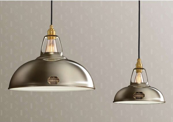 Lampada a sospensione Coolicon, Dorato / Ottone, Soggiorno, Metallo, Design