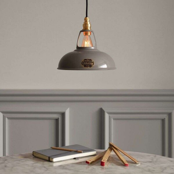 Lampada a sospensione Coolicon, Grigio, Soggiorno, Metallo, Design