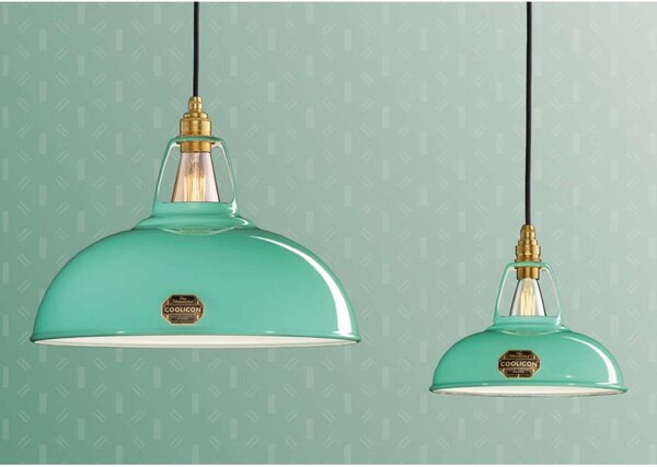 Lampada a sospensione Coolicon, Blu, Soggiorno, Metallo, Design