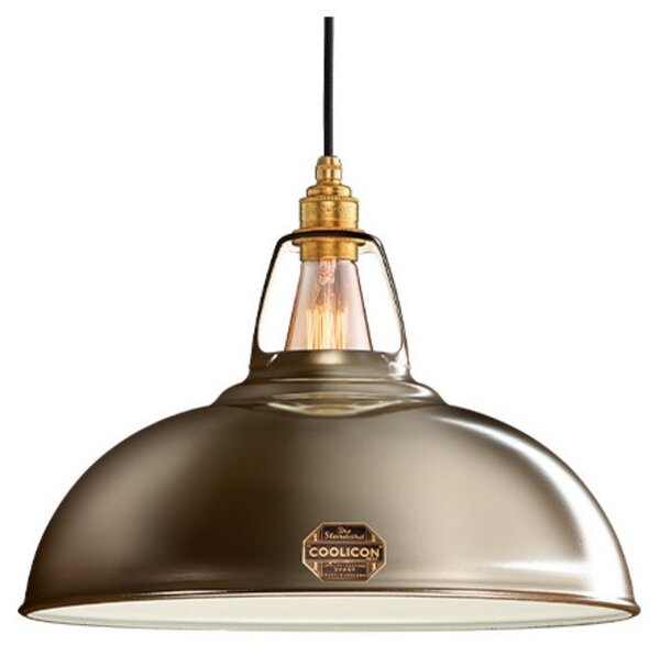 Lampada a sospensione Coolicon, Dorato / Ottone, Soggiorno, Metallo, Design