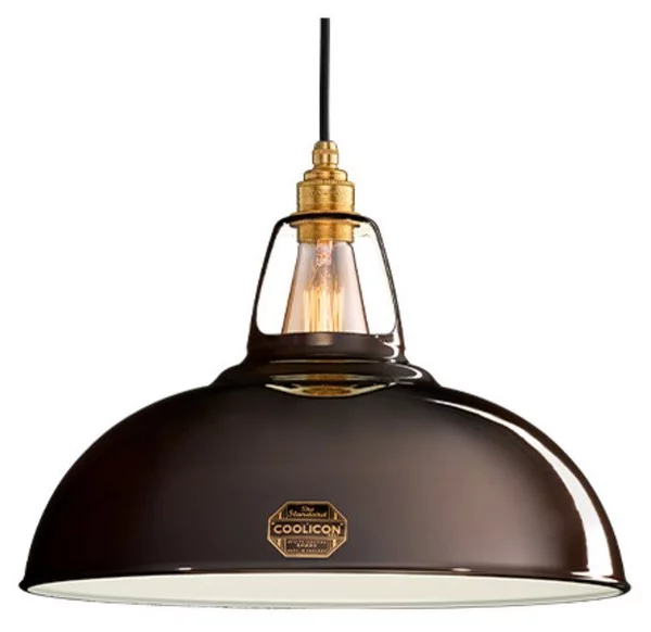 Lampada a sospensione Coolicon, Marrone / Ruggine, Soggiorno, Metallo, Design