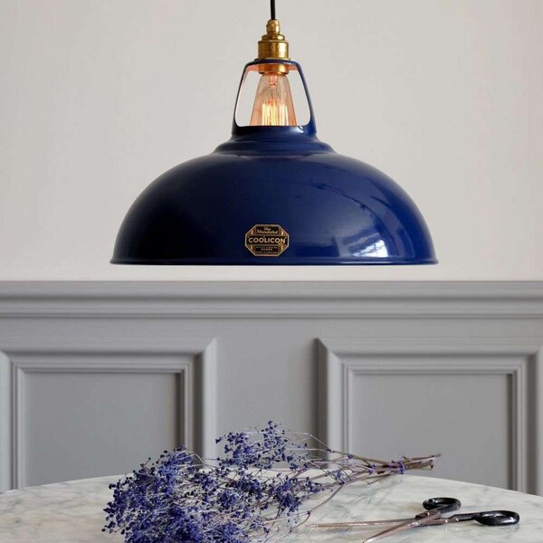 Lampada a sospensione Coolicon, Blu, Soggiorno, Metallo, Design