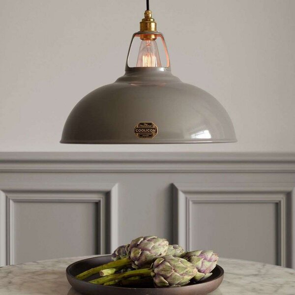 Lampada a sospensione Coolicon, Grigio, Soggiorno, Metallo, Design