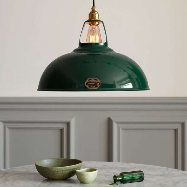 Lampada a sospensione Coolicon, Verde, Soggiorno, Metallo, Design