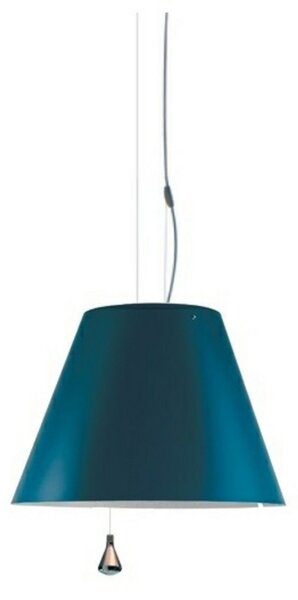 Lampada a sospensione Luceplan, Blu, Sala da pranzo, Alluminio