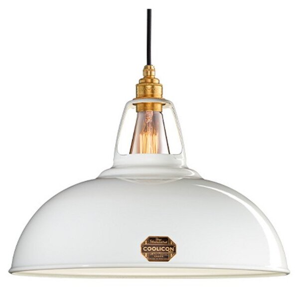 Lampada a sospensione Coolicon, Bianco, Soggiorno, Metallo, Design