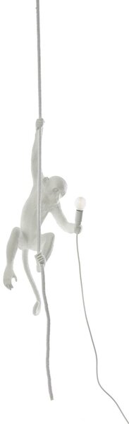 Lampade da tavolo SELETTI, Monkey Lamp, Bianco, Soggiorno, Plastica, Design