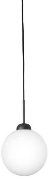 Lampada a sospensione Nuura Aps, Apiales, dimmerabile, Nero, Soggiorno, Vetro, Design