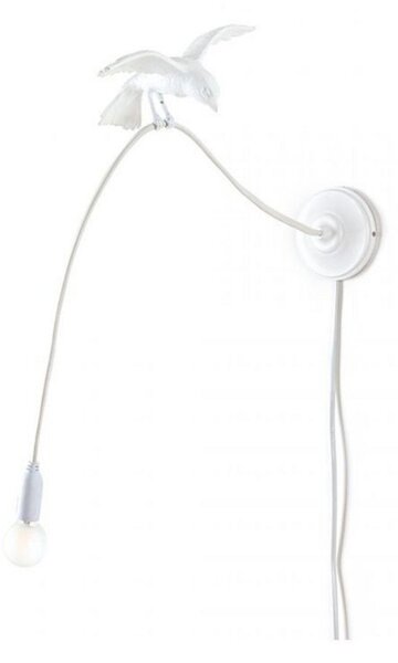 Applique da parete SELETTI, Bianco, Soggiorno, Plastica