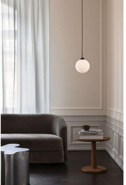 Lampada a sospensione Nuura Aps, Apiales, dimmerabile, Nero, Soggiorno, Vetro, Design