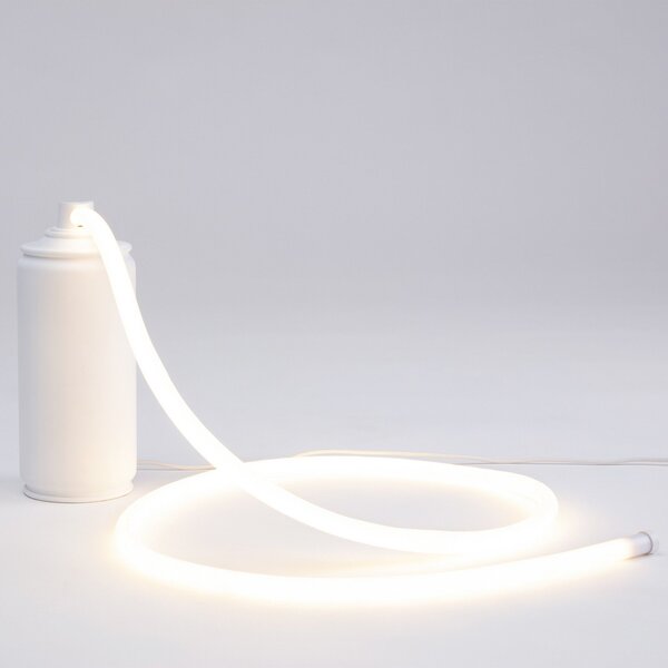 Lampade da tavolo SELETTI, Daily Glow, Bianco, Soggiorno, Plastica, Design