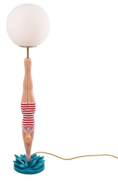 Lampade da tavolo SELETTI, Rosso, Soggiorno, Metallo