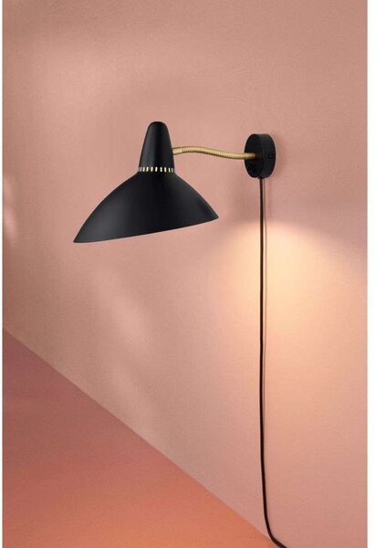 Applique da parete Warm Nordic, Lightsome, Nero, Soggiorno, Metallo, Scandinavo