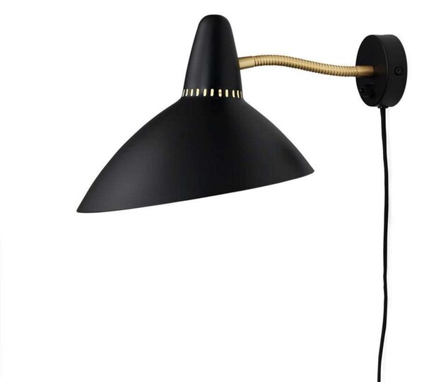 Applique da parete Warm Nordic, Lightsome, Nero, Soggiorno, Metallo, Scandinavo
