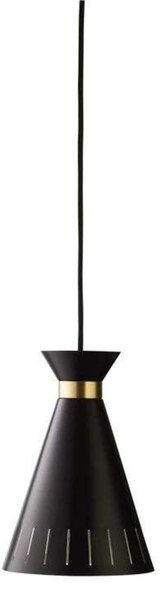 Lampada a sospensione Warm Nordic, Cone, dimmerabile, Nero, Cucina, Metallo, Vintage