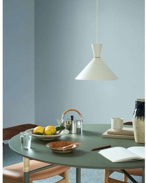 Lampada a sospensione Warm Nordic, Bloom, dimmerabile, Bianco, Sala da pranzo, Metallo, Vintage