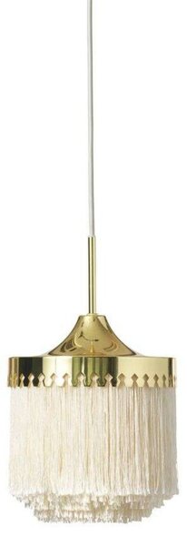 Lampada a sospensione Warm Nordic, Fringe, dimmerabile, Beige, Soggiorno, Metallo, Vintage