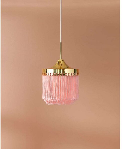 Lampada a sospensione Warm Nordic, Rosa / Rosé, Soggiorno, Metallo, Vintage