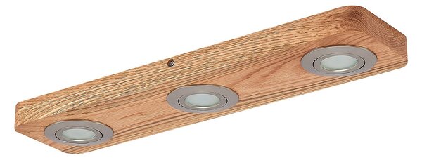 Plafoniera Lindby, Mikari, Legno, Soggiorno, Legno, Moderno