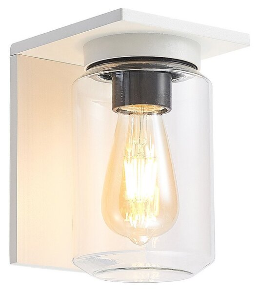 Lampade da esterno Lucande, Semka, dimmerabile, Bianco, Terrazza, Metallo, Moderno