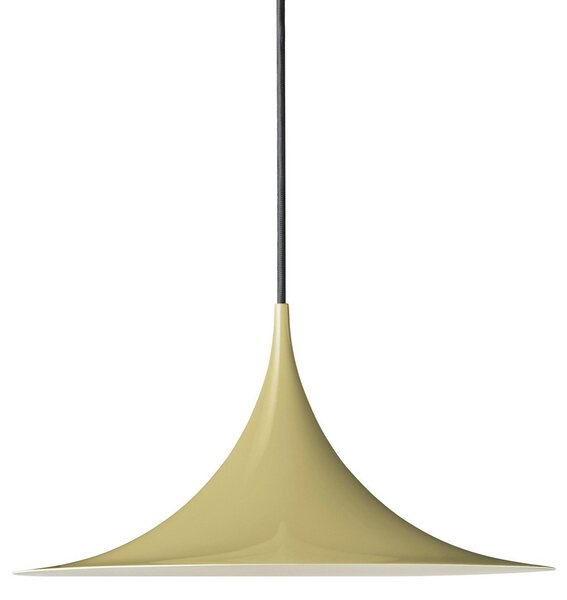 Lampada a sospensione GUBI, Semi, dimmerabile, Beige, Soggiorno, Metallo, Design
