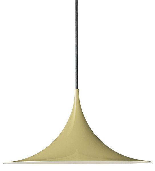 Lampada a sospensione GUBI, Semi, dimmerabile, Beige, Soggiorno, Metallo, Design