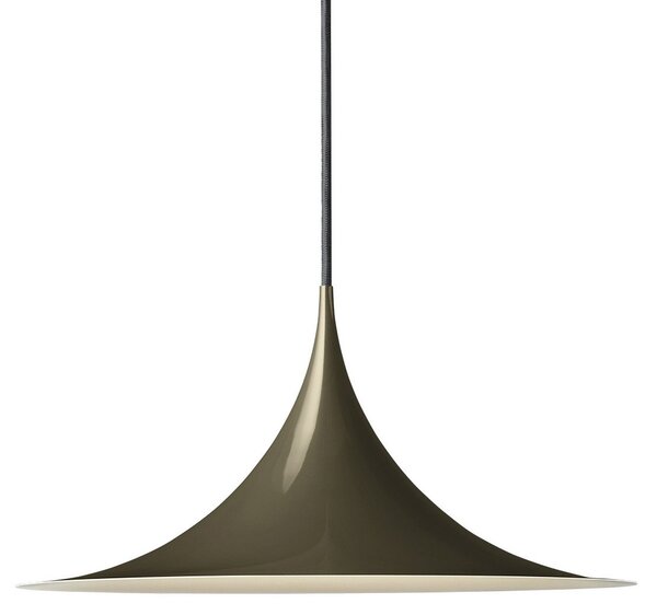 Lampada a sospensione GUBI, Semi, dimmerabile, Marrone / Ruggine, Soggiorno, Metallo, Design