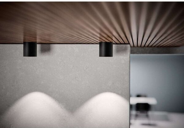 Plafoniera LIGHT-POINT, dimmerabile, Bianco, Cucina, Alluminio