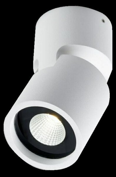 Plafoniera LIGHT-POINT, dimmerabile, Bianco, Soggiorno, Alluminio